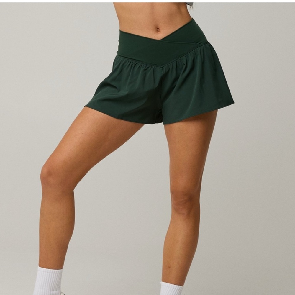 Aerie Green Athletic Shorts